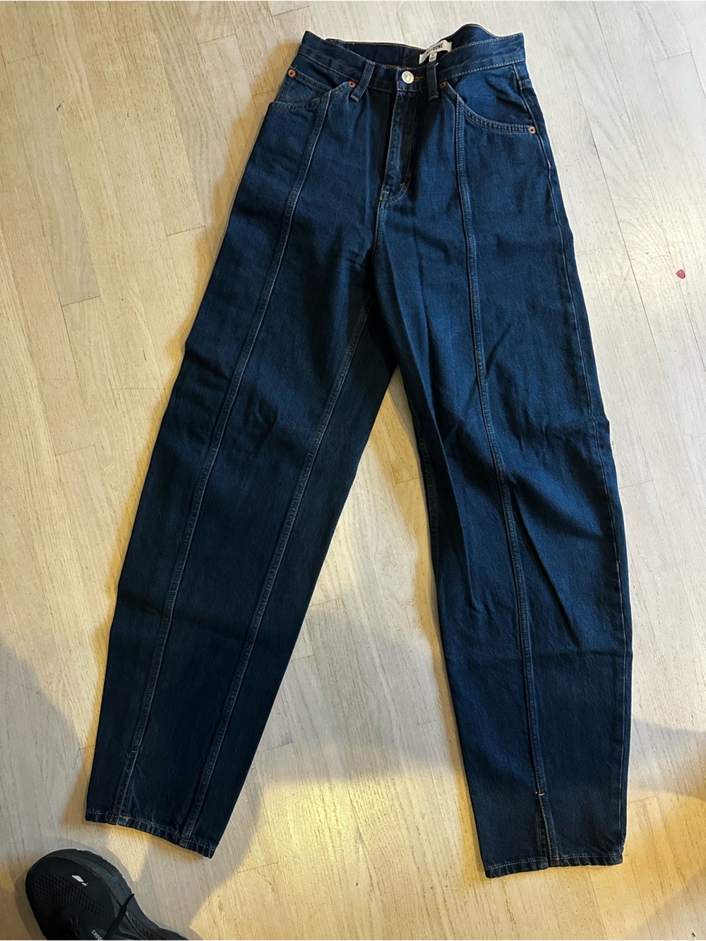 Re/Done High-Rise Dark Blue Women's Jeans